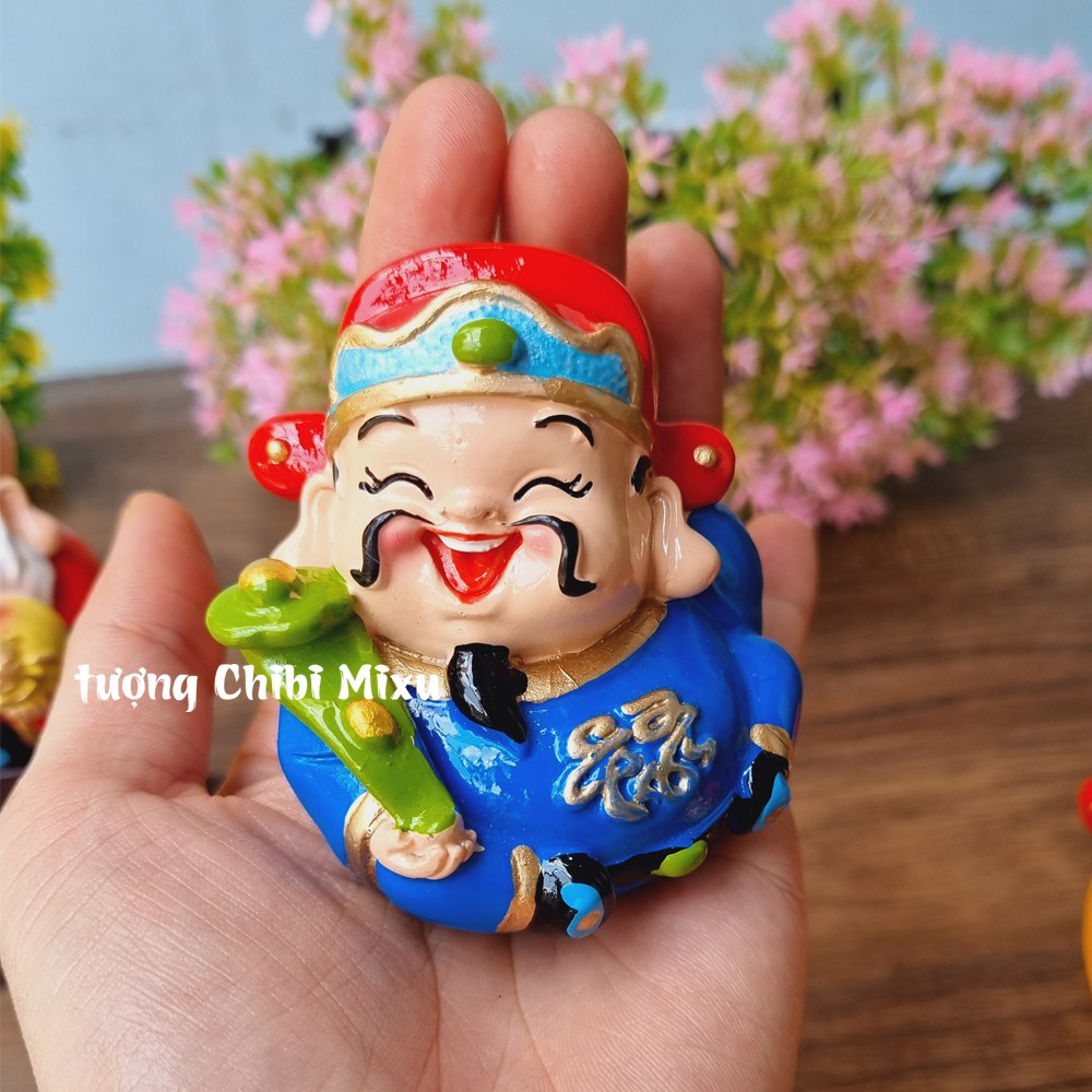 Bộ 05 tượng Ngũ Phúc Lâm Môn size 7cm tròn đầy