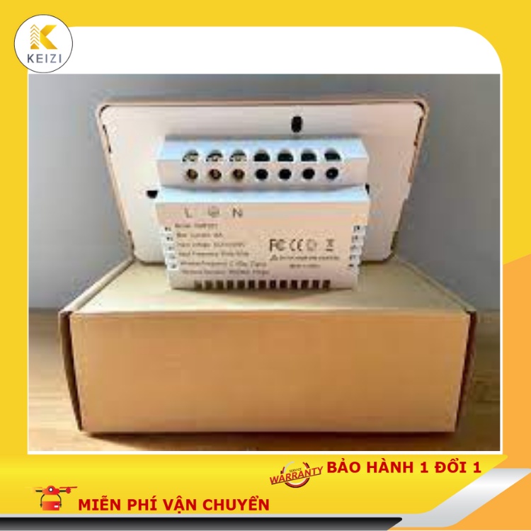 Ổ cắm đôi thông minh Tuya Smartlife viền nhôm cao cấp kết nối Zigbee