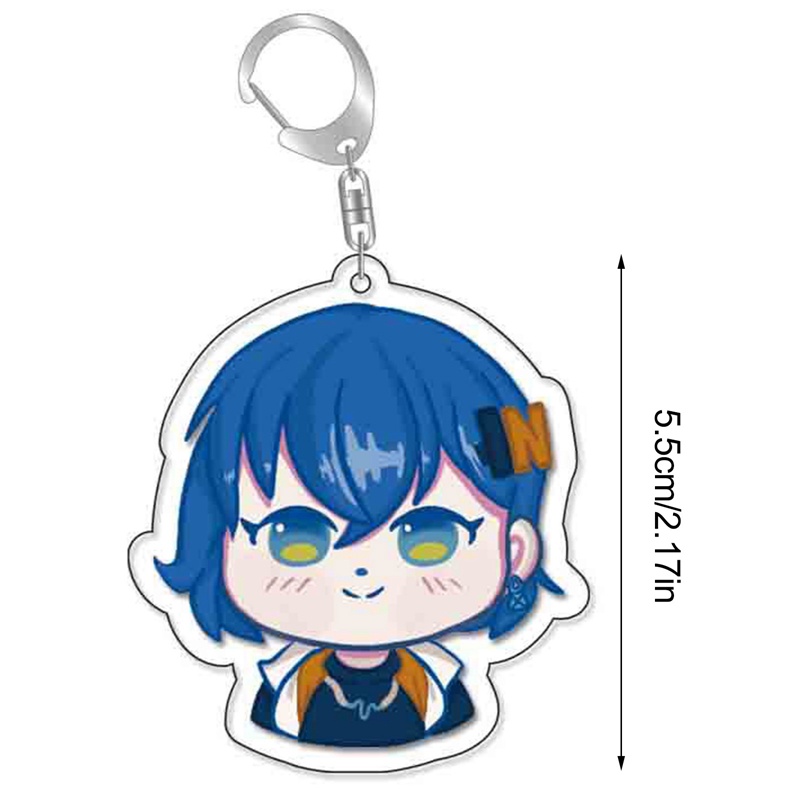 Móc Chìa Khóa Acrylic Hình Nhân Vật Game Zenless Zone Zero Geshin Va Chạm Mới