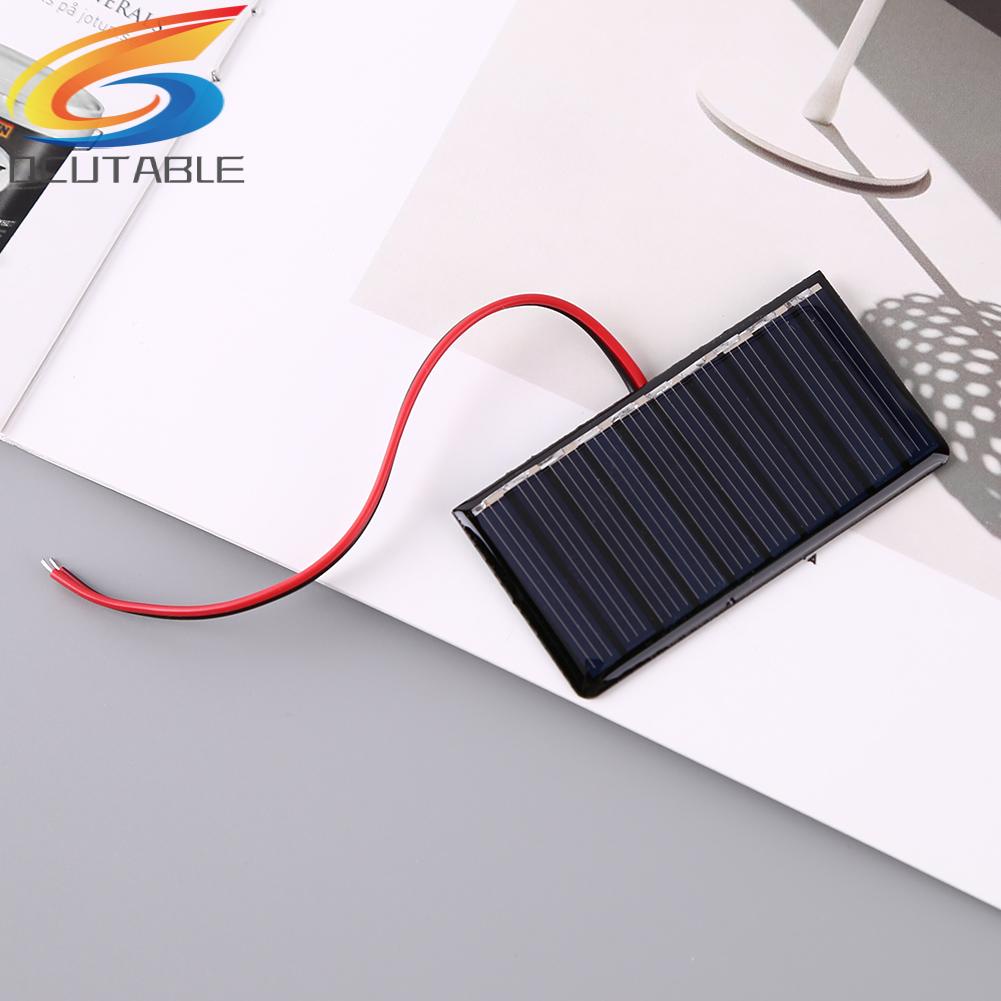 Tấm pin năng lượng mặt trời mini 0.3W 5V