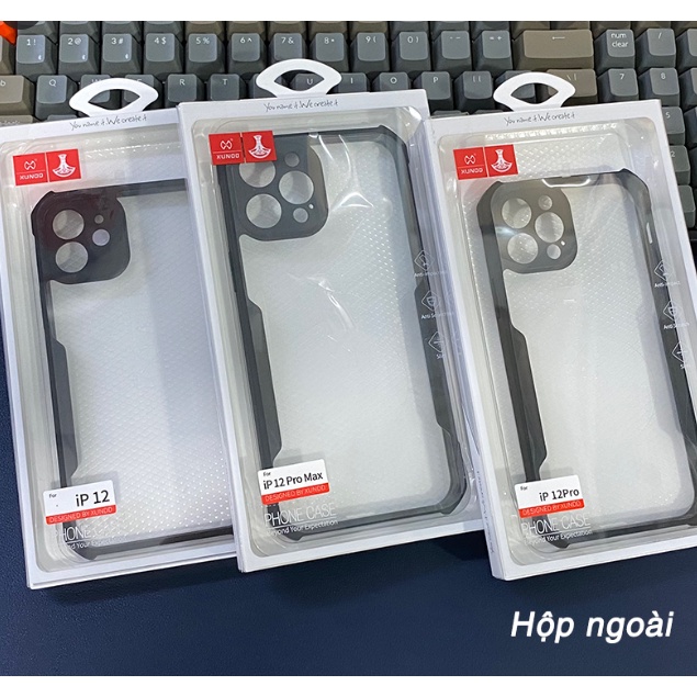 ỐP LƯNG CHỐNG SỐC TUYỆT ĐỐI HIỆU XUNDD IPHONE 11, 11 Pro, 11 Pro Max,13,14,15