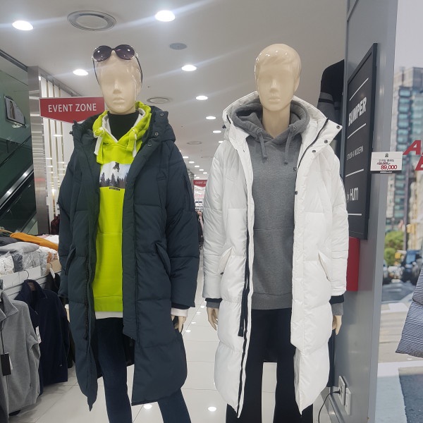 Áo phao dáng dài Xuất Hàn Quốc hiệu HUM Chính Hãng , chuẩn Store