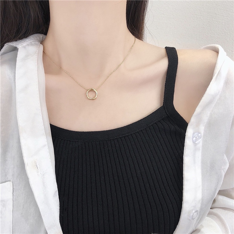Vòng cổ choker dây xích mặt lục giác VC015 Leous Accessories