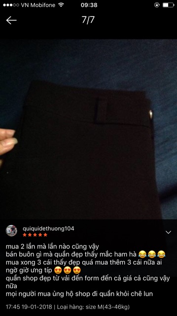 QUẦN Legging công sở cạp khóa UMI MỊN MÁT 703