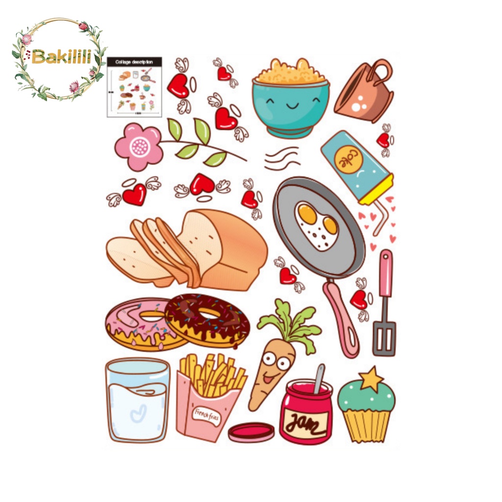 Sticker Dán Tường Họa Tiết Dễ Thương Bắt Mắt