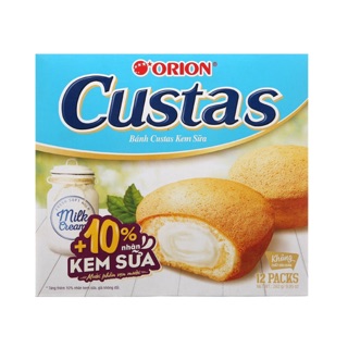 Bánh Custas Kem Sữa 282gr (12 cái)