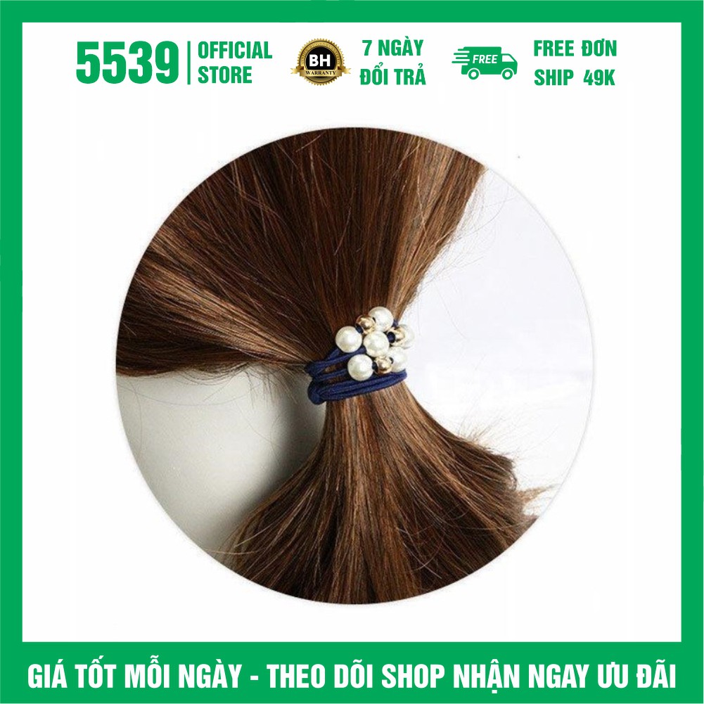 Dây cột tóc hàn quốc dễ thương nhiều màu thích hợp mọi lứa tuổi - Shop 5539