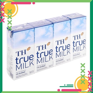 Lốc 4 hộp sữa tươi th true milk 180ml