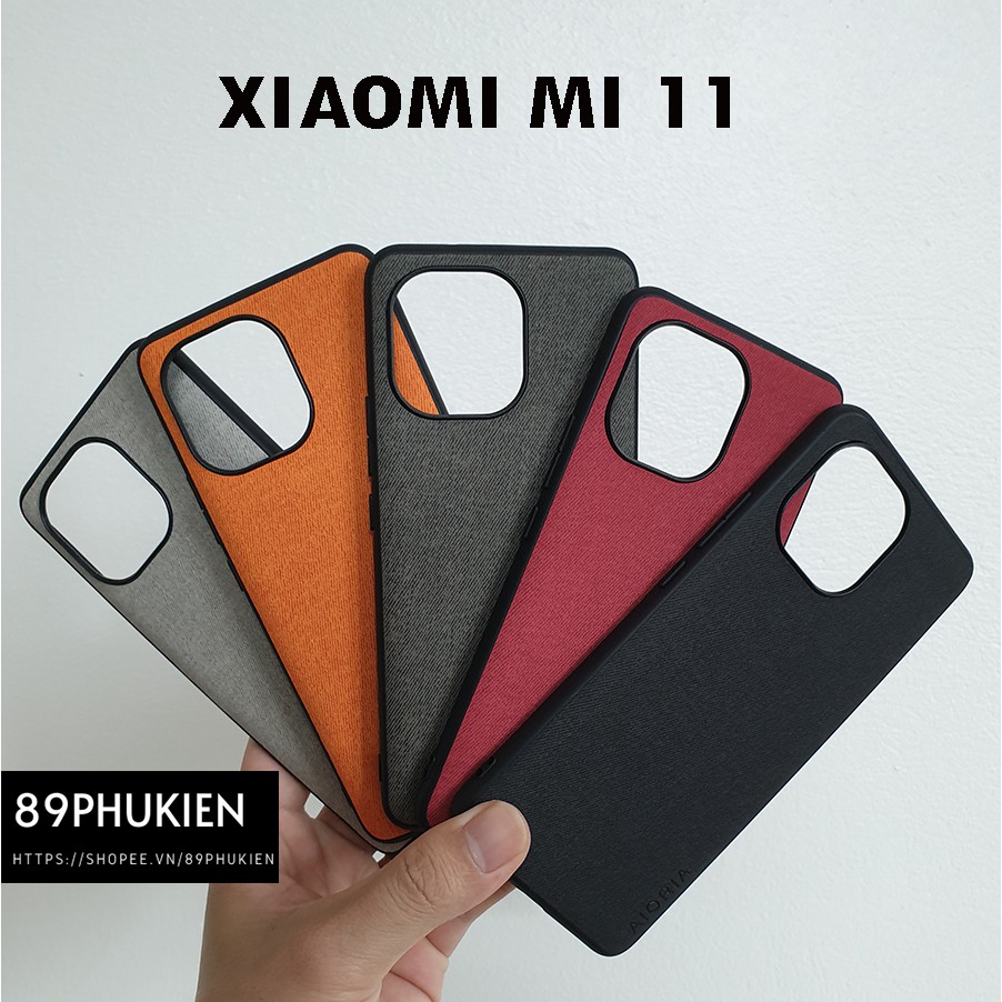 Ốp lưng vải jean AIORIA cho Xiaomi Mi 11