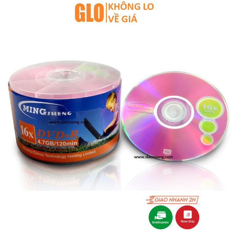 Dvd Trắng Ming Sheng - 1 Lốc 50 Đĩa