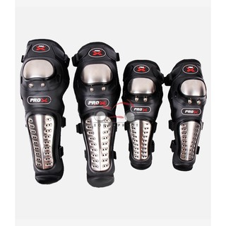 Bảo hộ tay chân Pro - Biker (inox)