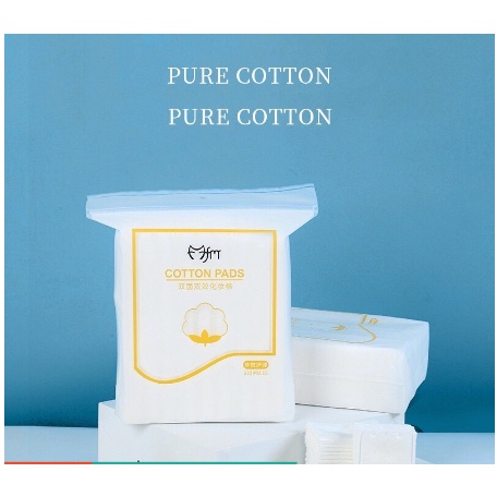 Bông tẩy trang Cotton Pads 222 miếng 3 lớp mềm mại, an toàn cho da