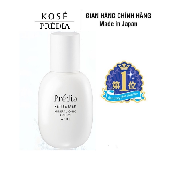 Lotion làm trắng sáng da Kosé Prédia Petite Mer White Mineral Conc Lotion White