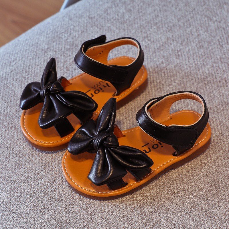 sandal cho bé gái-dép bé gái hình nơ cánh bướm siêu cute mã mới sandal718