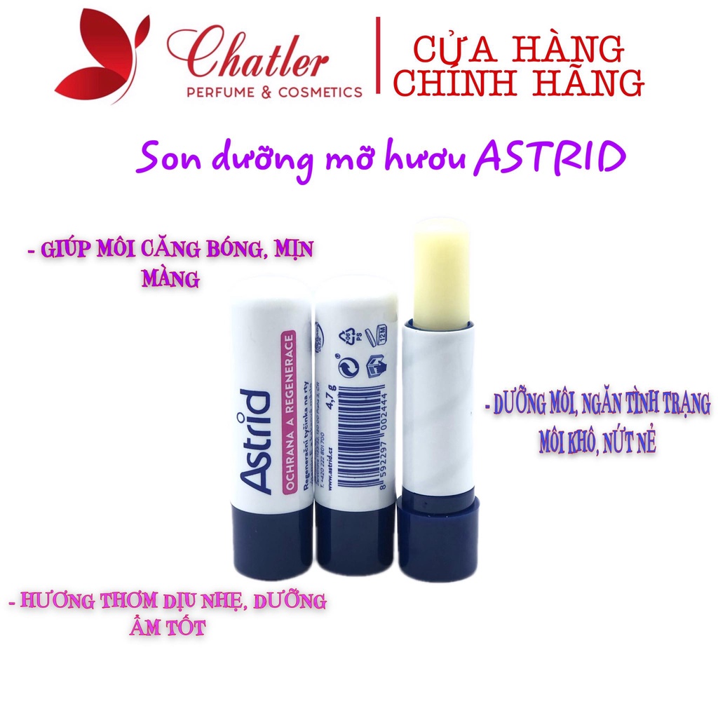 Son Dưỡng Môi Astrid Từ Mỡ Hươu Size To
