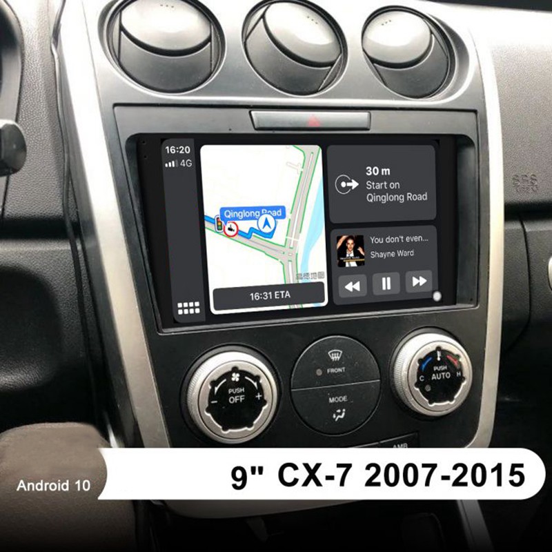 Khung Gắn Đầu Đĩa Dvd 2din 9 Inch Cho Mazda Cx-7 2007-2012