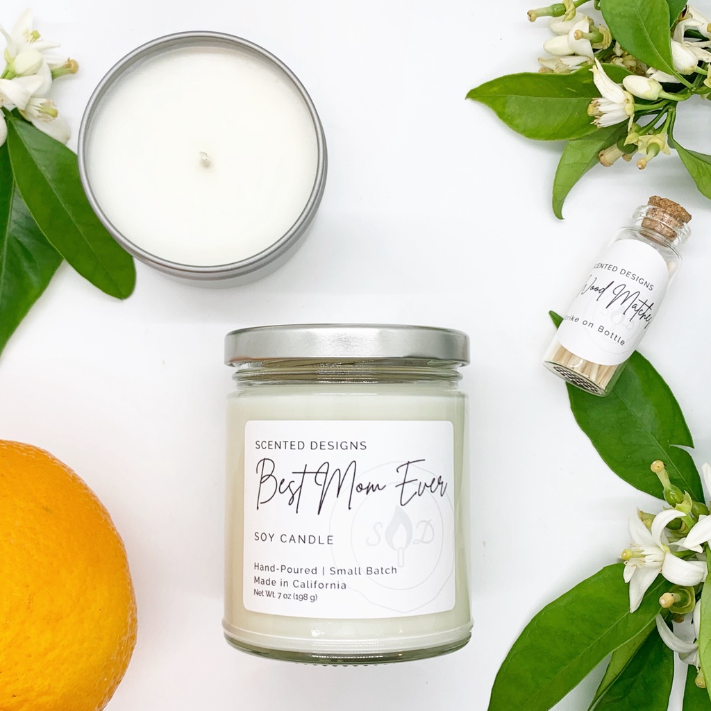 Nến Thơm Agaya  Mùi White Tea,Trà trắng thơm mát và thanh khiết