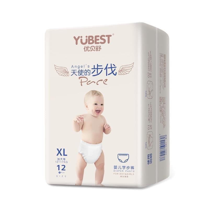 [CHÍNH HÃNG] Bỉm YUBEST ANGEL nội địa Trung - Bỉm quần/dán S90/M84/L78