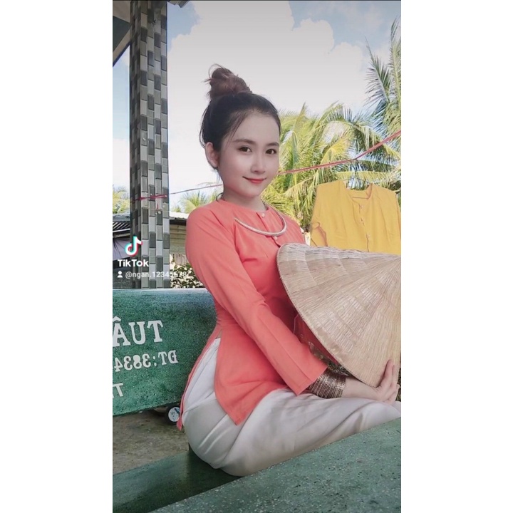 BỘ BÀ BA VẢI LỤA MÊM, MỊN, ĐẸP