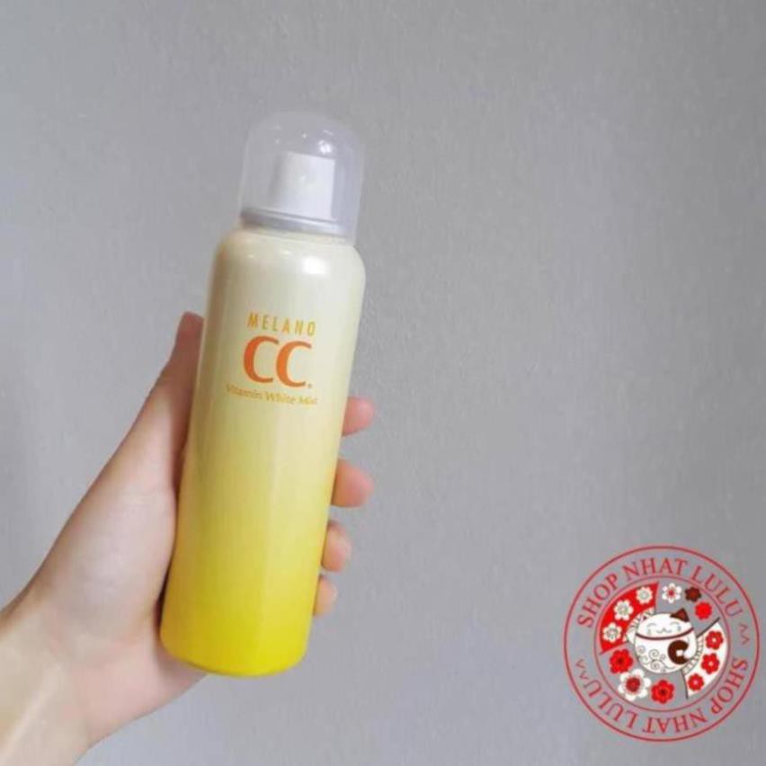 XỊT KHOÁNG TRẮNG DA - CC MELANO ROHTO WHITENING MIST - NHẬT NỘI ĐỊA