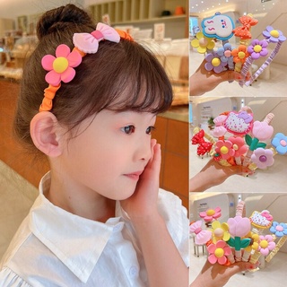 Bờm tóc hoạ tiết dễ thương cho bé yêu