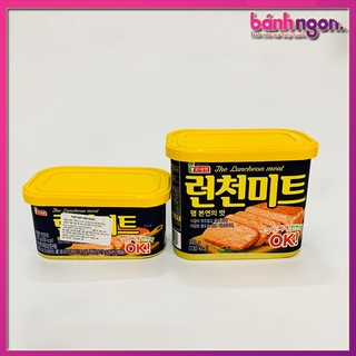 [Mã 229FMCGSALE giảm 8% đơn 500K] Thịt Hộp Spam Hàn Quốc Lotte Ok 200g-340g