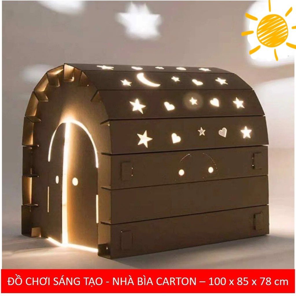 NHÀ GIẤY lắp ráp cho bé [ buôn giá sỉ]