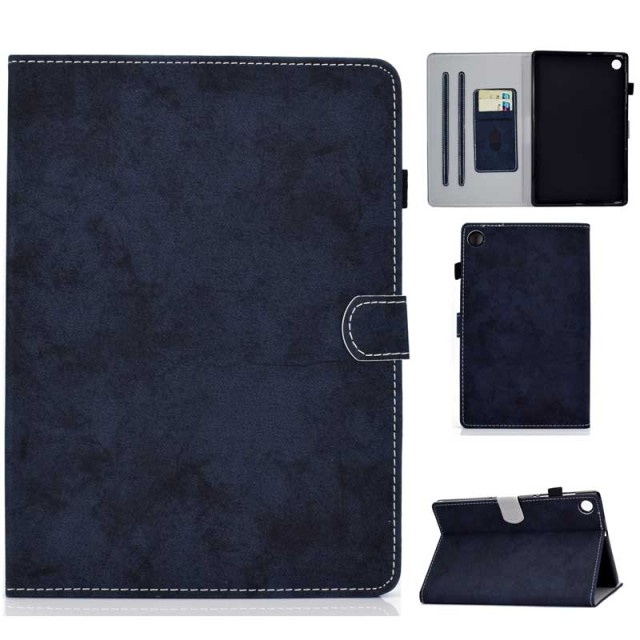 Bao Da Máy Tính Bảng Nắp Lật Kiêm Giá Đỡ Có Ngăn Đựng Thẻ Cho Samsung Galaxy Tab A8 10.5 inch 2022 SM-X200 SM-X205