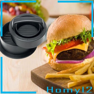 DIY Plastic Hamburger Meat Compactor Press Mold Grill Burger Maker Kitchen