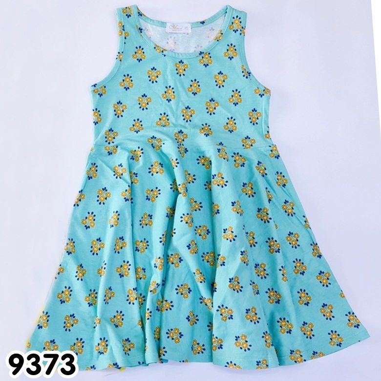 Đầm Thun Cotton Bé Gái Nhiều Mẫu Cho Bé Từ 22-37KG (2)