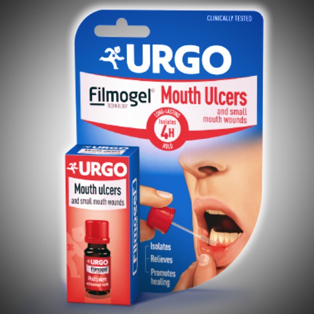 Gel chăm sóc vết loét và vết thương nhỏ trong miệng Urgo Mouth Ulcers Fimogel 6ml