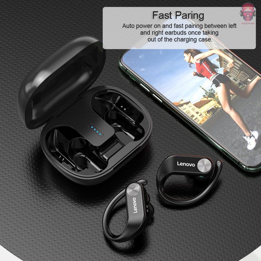 Tai Nghe Không Dây Lenovo LP7 Bluetooth 5.0 TWS Chống Thấm Nước IPX5 Phong Cách Thể Thao Chất Lượng Cao