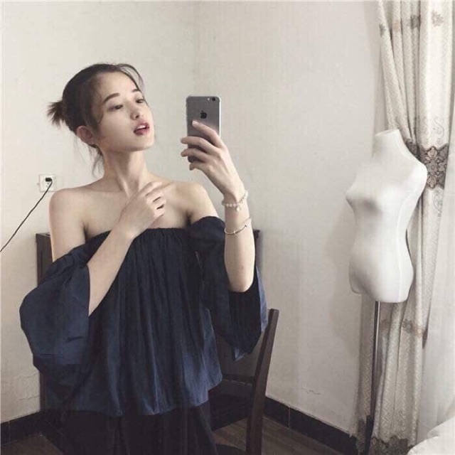 Áo bẹt vai ulzzang