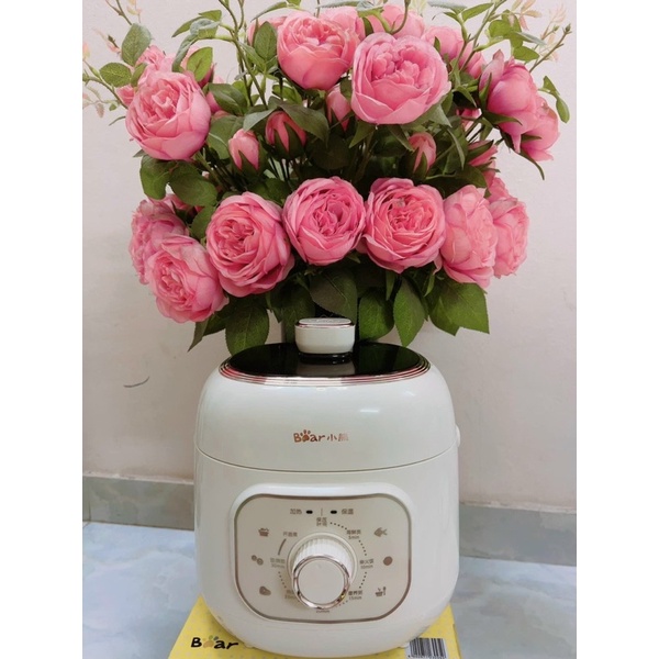 Nồi áp suất Bear 2L nấu cơm, hầm đa năng