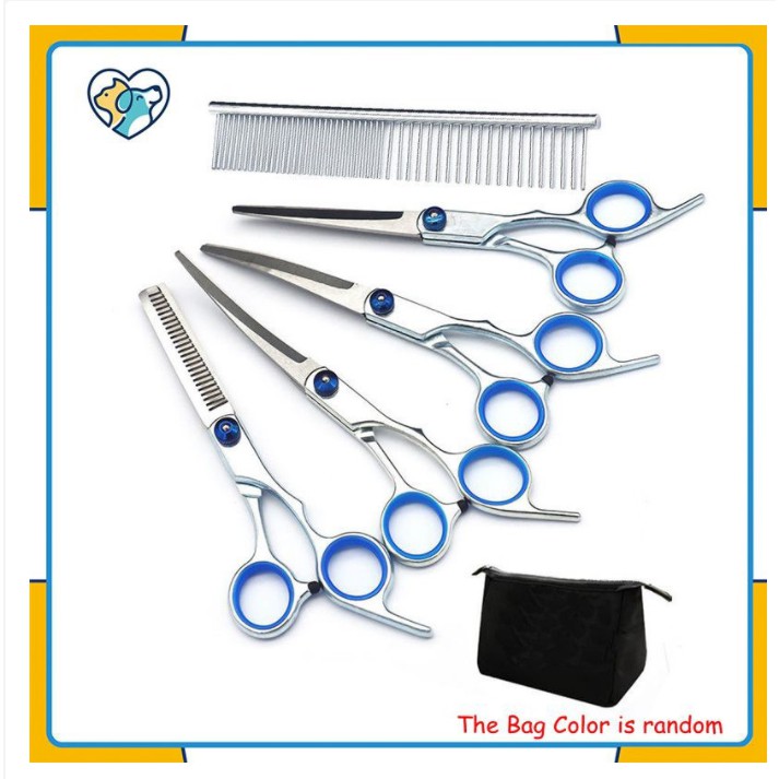 Bộ Dụng Cụ Cắt Tỉa Lông Thú Cưng Đa Năng Bằng Thép Không Gỉ Nhập Khẩu