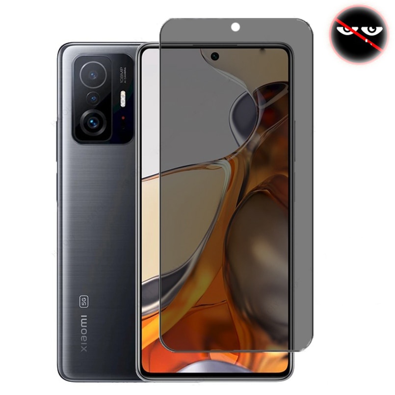 Kính Cường Lực Chống Nhìn Trộm Cho Xiaomi 11T pro note 10 lite pocophone M3 pro C31