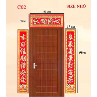 Combo 10 Cặp Liển giấy nhung kim tuyến SIZE nhỏ