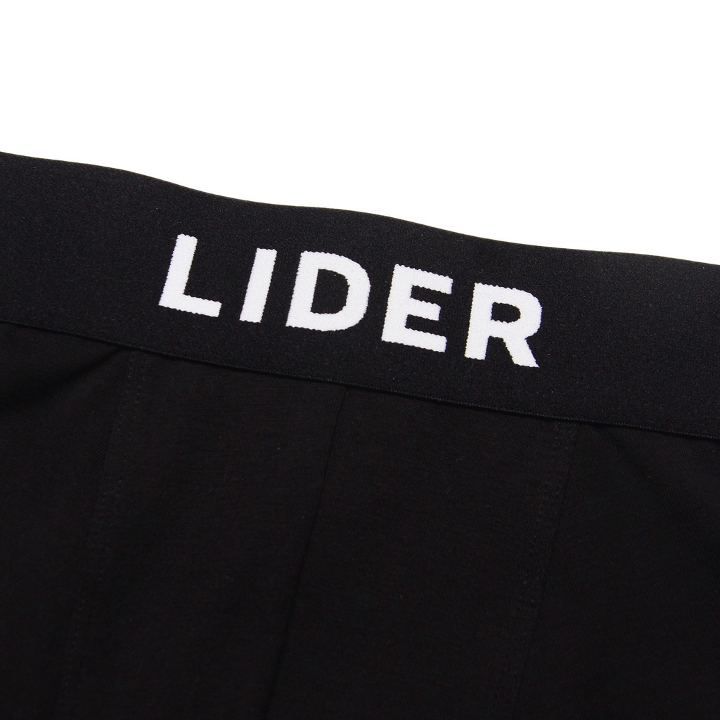 QUẦN LIDER BOXER 3-Pack Trunk | Hộp 3 chiếc màu Trắng/ Đen/ Trắng+Đen