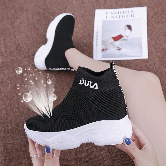 [ Hàng ỏrder 15 ngày] giày thể thao cao cổ thun đế độn 8cm | BigBuy360 - bigbuy360.vn