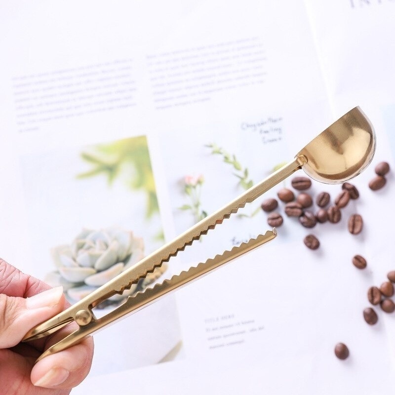 Muỗng đong cà phê 2 trong 1 bằng thép không gỉ