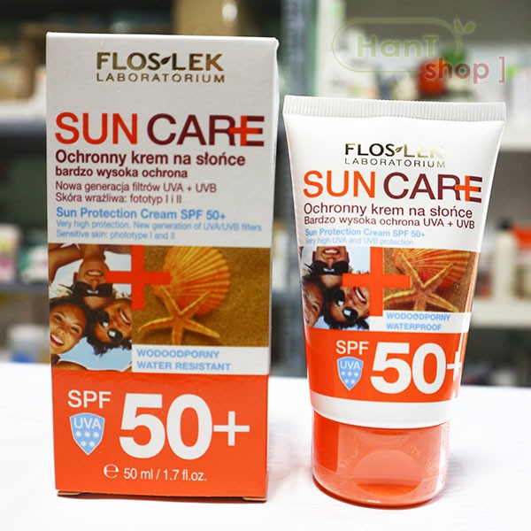 Kem Chống Nắng Sun Care Flos-Lek 50+ Bảo Vệ Da Hiệu Quả