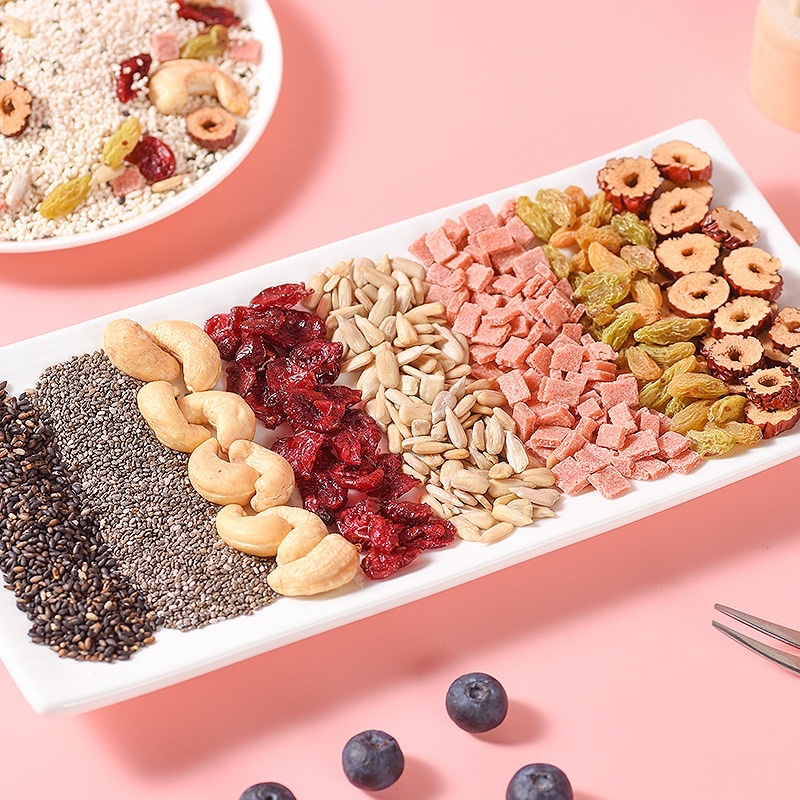 Bột Củ Sen Mix Hạt chia, Giảm Cân, Ăn Kiêng, Dưỡng Nhan hiệu Meizoushike (M7)
