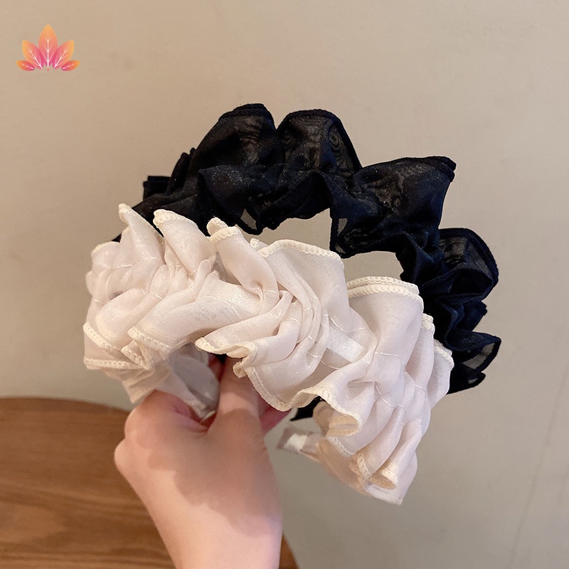 Dây Buộc Tóc satin Họa Tiết Bướm Phong Cách Nhật Bản Thời Trang JP5