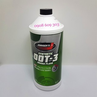 Dầu thắng JOHNSEN'S BRAKE FLUID DOT-3 946ml