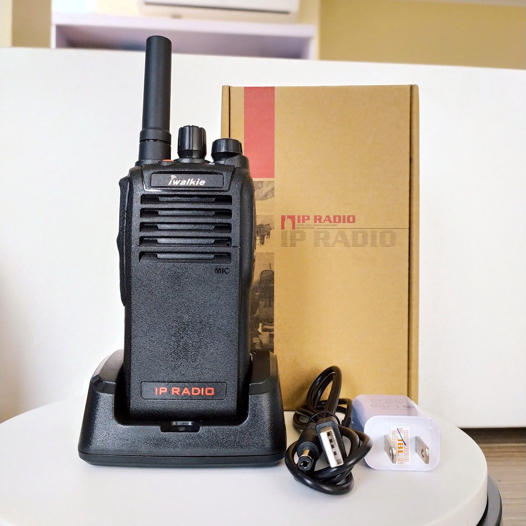 Bộ đàm 3G/4G/WIFI IP Radio HJ-3600 | Bộ đàm dùng SIM không giới hạn khoảng cách liên lạc