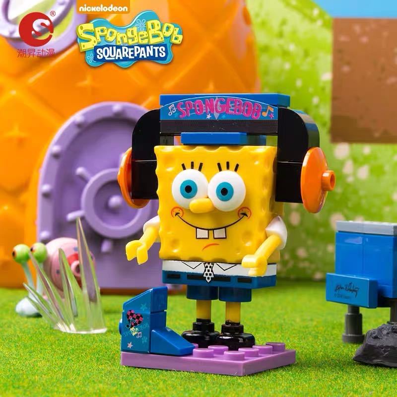 Bộ Đồ Chơi Lắp Ráp Nhân Vật Trong Phim Hoạt Hình SpongeBob