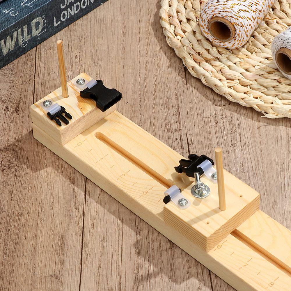 Dụng Cụ Làm Vòng Tay Paracord Bằng Gỗ 2 Kiểu DIY