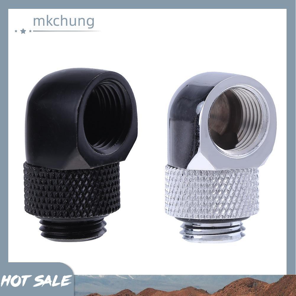 Đầu Nối Ống Nước Xoay 90 Độ G1 / 4
