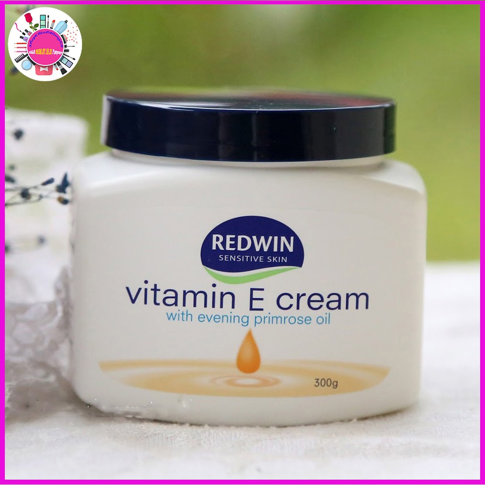 Kem dưỡng redwin vitamin e làm mềm mịn & cấp ẩm cho da mặt và body 300g & 400ml - Úc