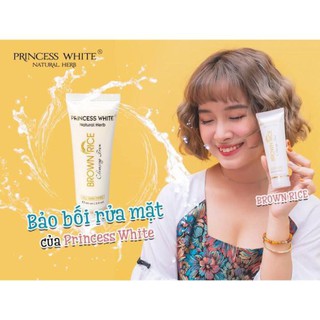 SỮA RỬA MẶT BROWN RICE PRINCESSWHITE